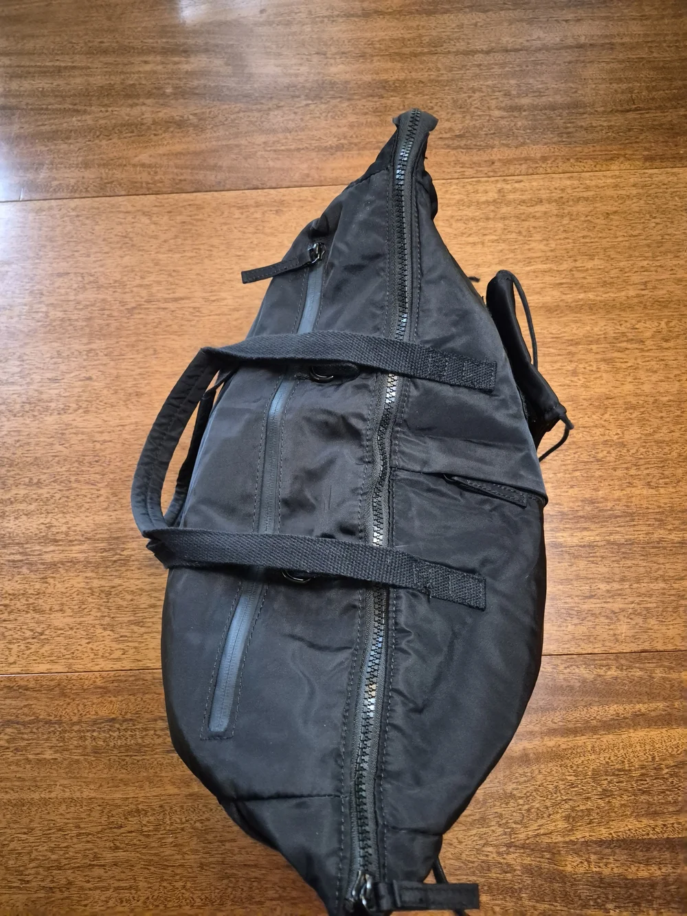 Olend Everyday Black Convertible Backpack - Lightweight Women’s  Or Men's Carry